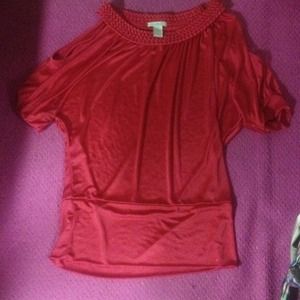 Pink should cut out sleeves dress