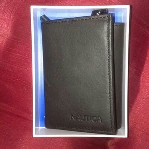 Nautica trifold wallet
