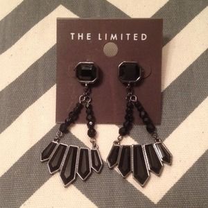 Brand new black chandelier earrings.