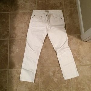 White Aeropostale capris