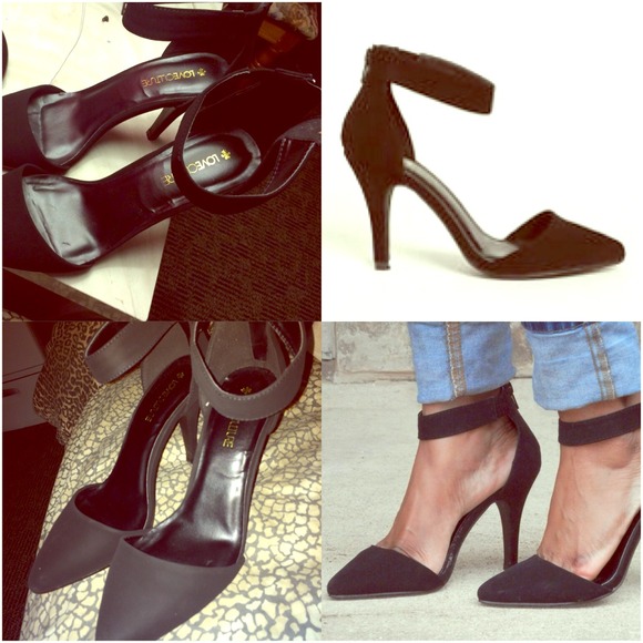 Black heels