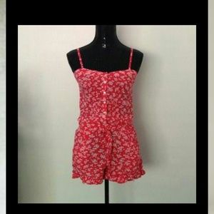 Free people red romper
