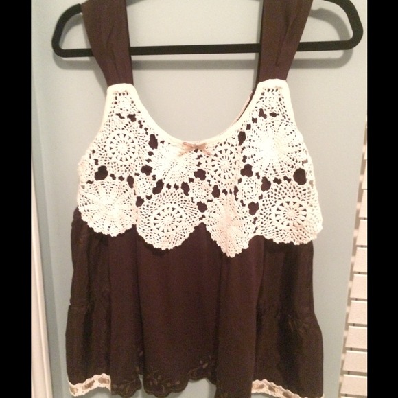 Anthropologie baby doll top!
