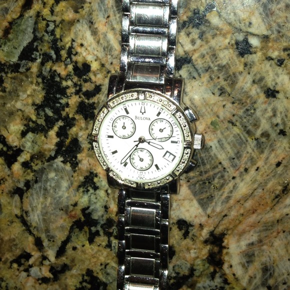 Bulova diamond watch