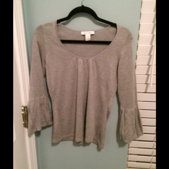 Grey White House Black Market sweater!