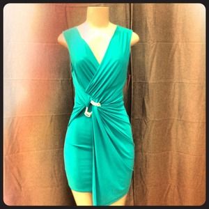 Turquoise dress