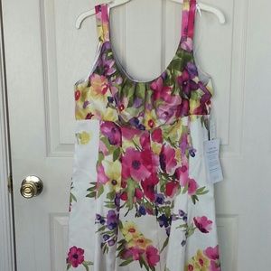 Floral print dress