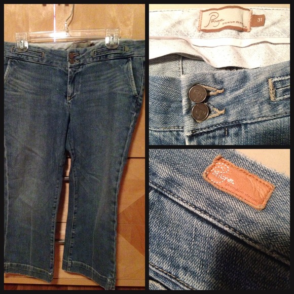 Paige denim capri