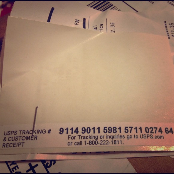 Tracking number :) - Picture 1 of 1