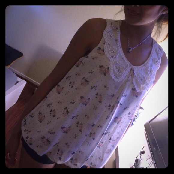 Cute flower shirt
