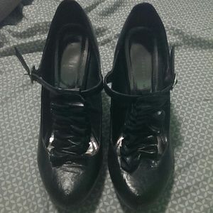 Black charlotte russe heels