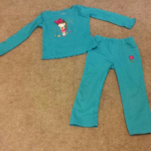 Cute Light Blue 3T Girl Outfit