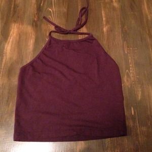 Brandy Melville purple halter