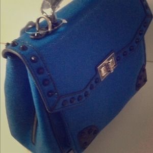 The Electric Blue Satchel