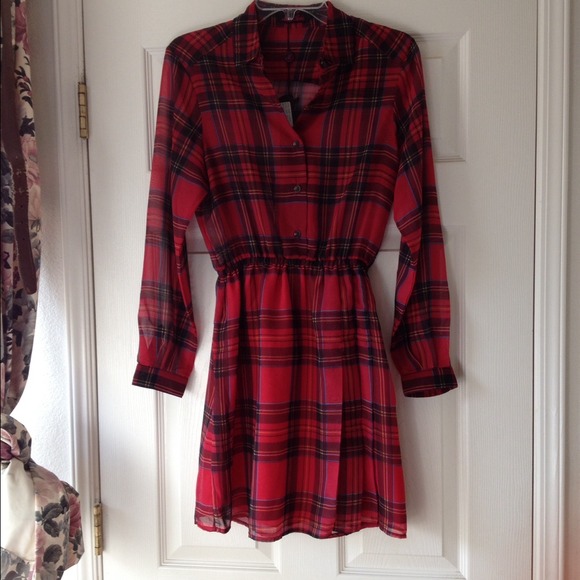 Modcloth Dress - Remember the Tartans Dress