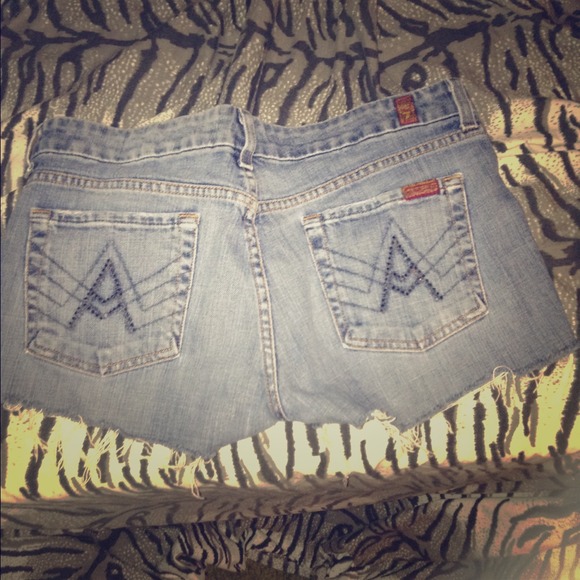 7 for all mankind shorts