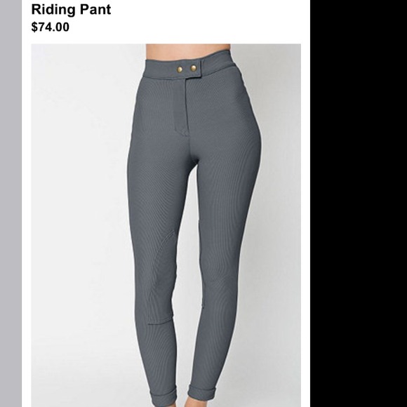American apparel  riding pant