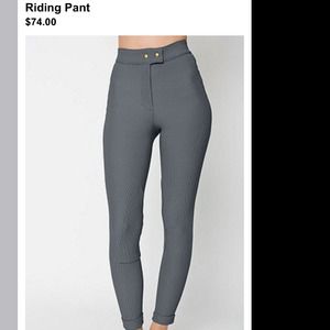 American apparel  riding pant