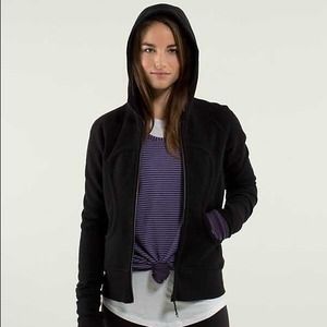 Black Lululemon Scuba Hoodie