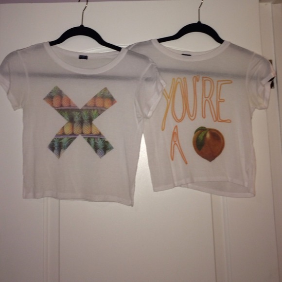 Brandy Melville crop tops