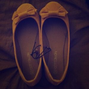 Cotton On flats! Never worn. 7. Mustard color.