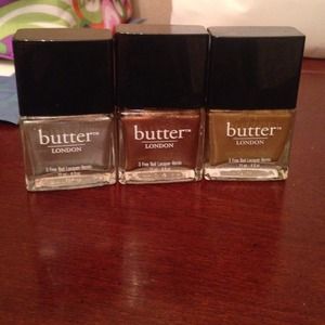 3 butter London nailpolishs