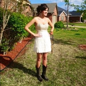 Gold Prom Dress