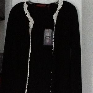 Black Sweater with Special Trim