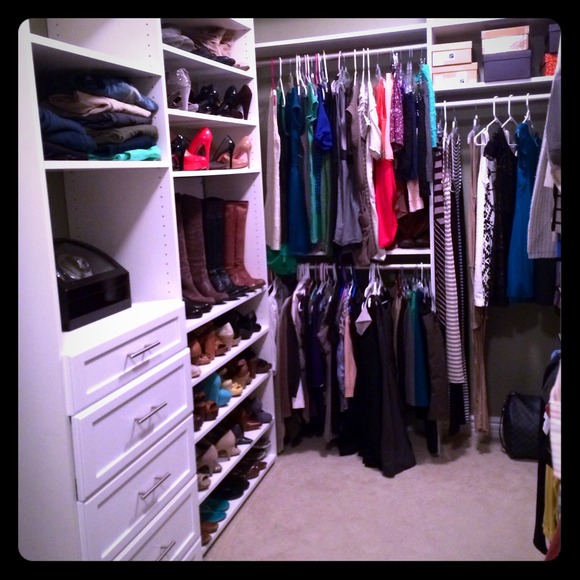 Welcome to my closet!