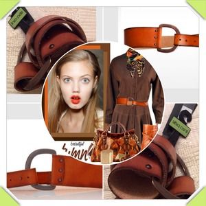 NWT Asymmetrical Heritage Tapered Vintage Hip Belt