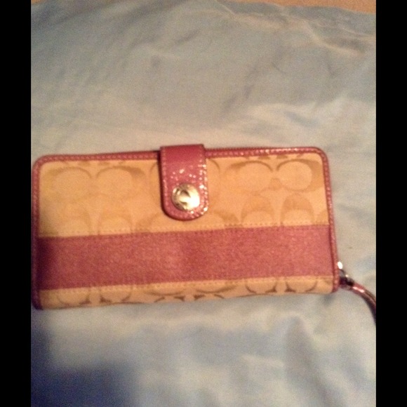 Coach Pink Wallet