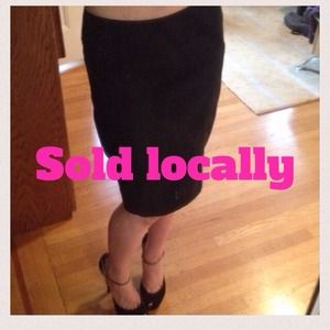 ⛔ Sold ⛔ black pencil skirt