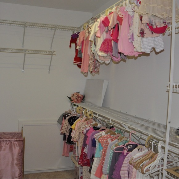 All pictured are new, never worn baby girl clothes