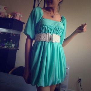 Cute mint dress