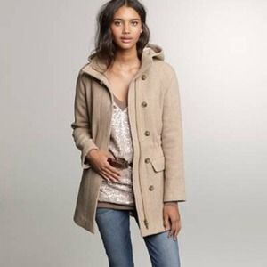 J.Crew Stadium Cloth Elements Duffle Coat