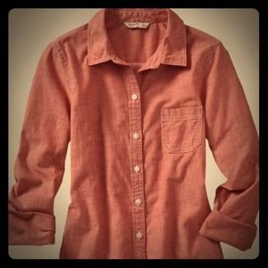 Old Navy Chambray Pink Button Up. Size 2x.