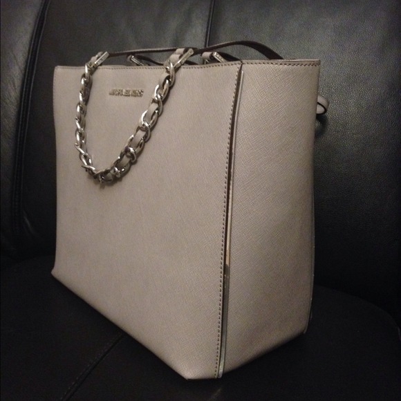 Michael Kors Tote Pearl Grey Michael Kors Tote Pearl Grey