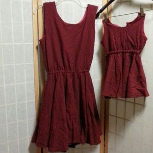 *SOLD* NWOT Mommy and me red dresses