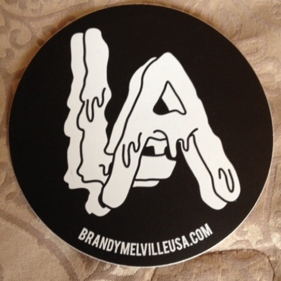 Two Brandy melville stickers