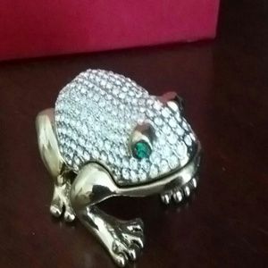Swarovski frog