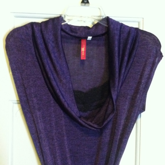 Purple Heart Soul top, Juniors Medium - Picture 2 of 2