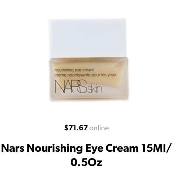 NARS NOURISHING EYE CREME - Picture 3 of 3