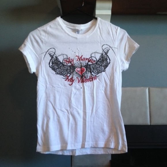 USMC valentines day shirt