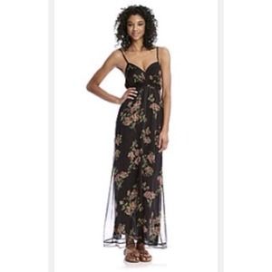 Jessica Simpson Cheryl border trim Maxi dress