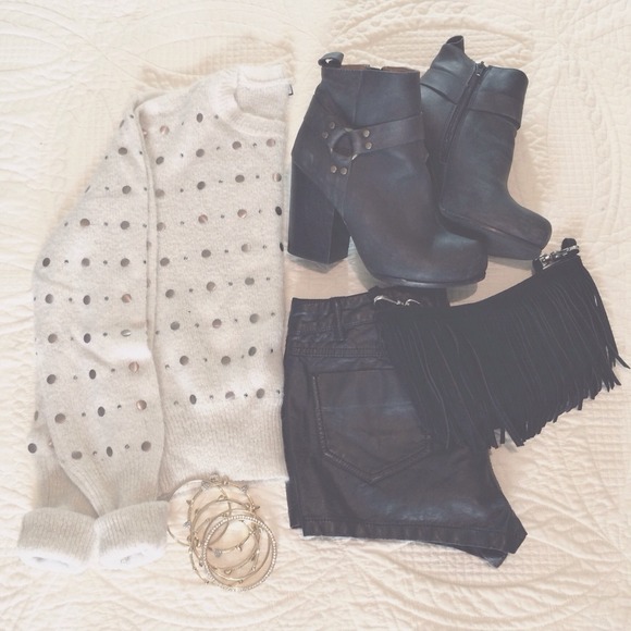 Allen B Studded Sweater
