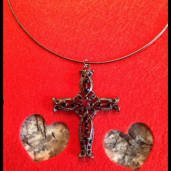 ♥BUNDLE Sold*♥***Ruby cross