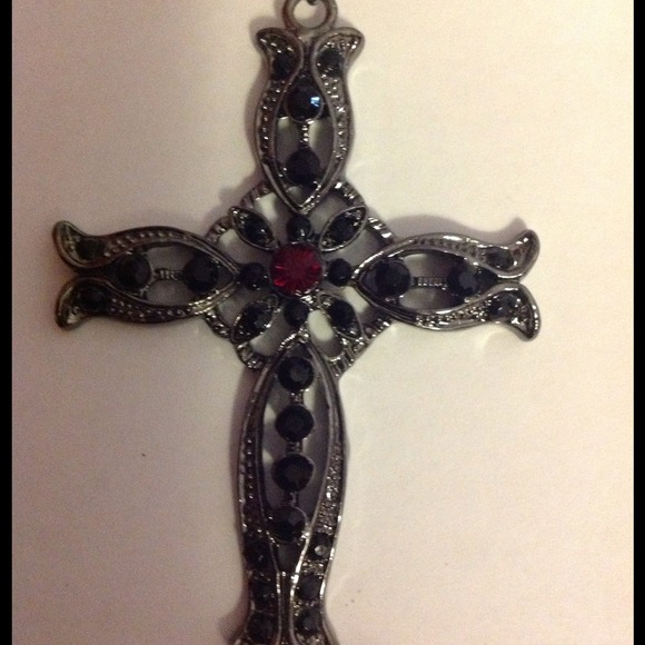♥BUNDLE Sold*♥***Ruby cross - Picture 4 of 4