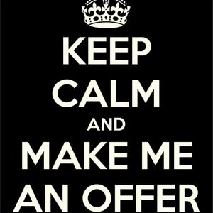 I accept reasonable offers, just ask!