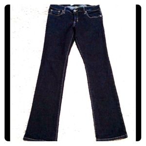 Abercrombie & Fitch Rinse Bootcut Stretch Jeans