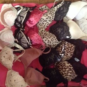13 pc lot bra Victoria Secret & others sz B